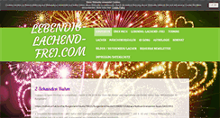Desktop Screenshot of lebendig-lachend-frei.com